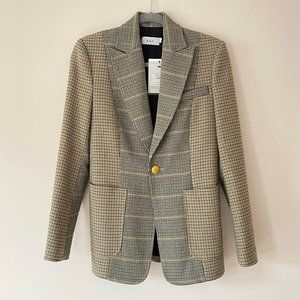 A.L.C. Martel Mixed Plaid Blazer NWT